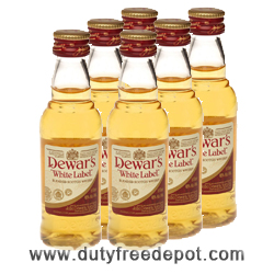 Dewars White Label Whisky Miniature (5 cl X 6)
