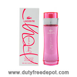 Lacoste Joy Of Pink Eau De Toilette Spray For Women (90 ml./3 oz.)
