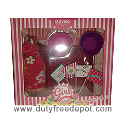 Clayeux Cupcake Set For Girls Eau De Toilette (100 ml./3.4 oz.) + Cupcakes