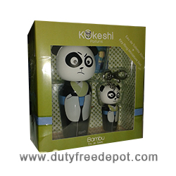 Kokeshi Bambu Set of Miniature Key Ring 8ml Eau de Senteur + Eau de Senteur 50ml