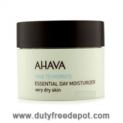 Ahava Time To Hydrate Essential Day Moisturizer Very Dry Skin (50 ml./1.7 oz.)