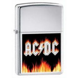 Zippo AC/DC Flames Lighter (model: 24277)