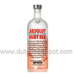 Absolut Ruby Red Vodka (1L)      